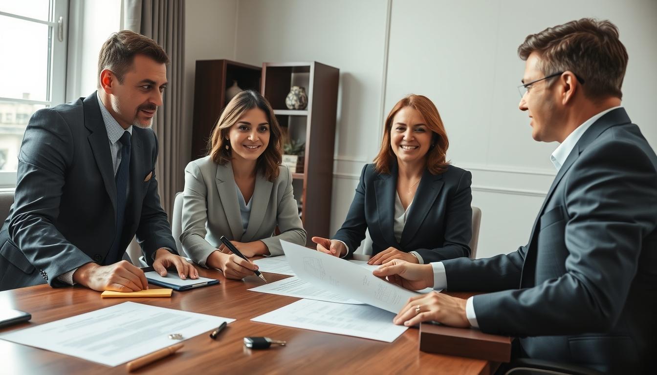 Property deal planning and real estate transaction preparation